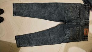 Black Denim Jeans Pant