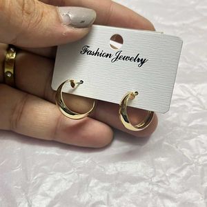 Golden Mini Hoops