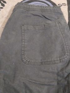 Gray Wrangler Elastic Waist Pants