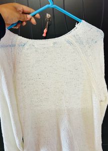 Elegant Knit Pullover Shrug