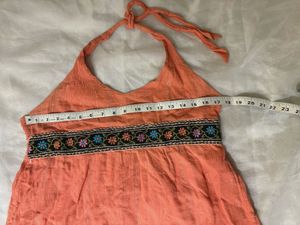 Beautiful Boho Halter Top