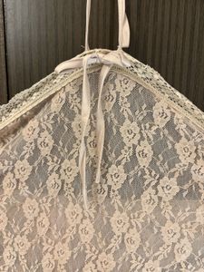 Beautiful Lace Trim Halter Maxi Dress