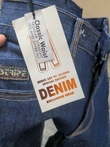 Dark Blue Denim Jeans for boys