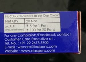 Blue Ball Point Pen (pack of 20)