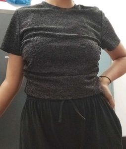 Sparkly Black Top