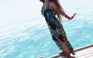 Honeymoon Or beach Dress
