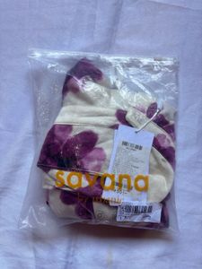 Savana Floral Print Long Sleeve Top