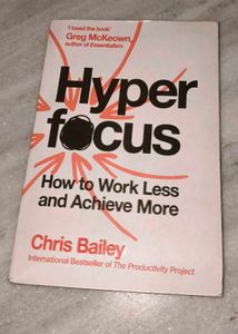 Hyperfocus Book By Chris Bailey