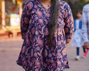 Printed Short Kurti For Women