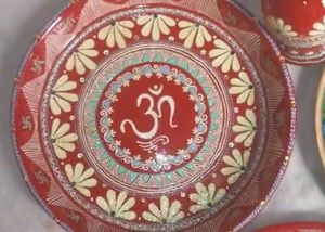Traditional Handcrafted Decorative Pooja Thali