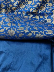 Royal Blue Dress Material