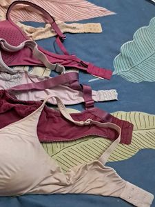 Combo Of Five Imported Fabric Bra