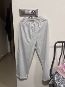 Gray Casual Pants