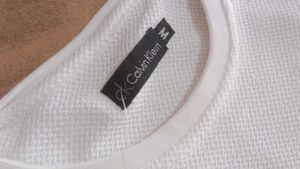 Calvin Klein White Crew Neck Tee