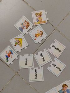 Kids Action Words Puzzle