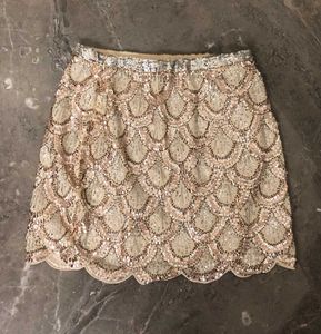Sequin Mini Skirt