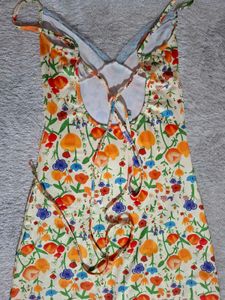 Floral Print Slip Dress