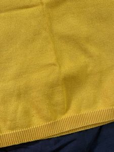 Sleeveless Crop Top In Mustard Color
