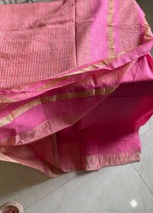 Pink Ethnic Saree