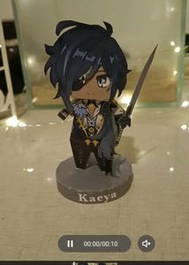 Kaeya Genshin Papercraft 3d