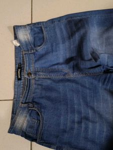 Wide Leg Denim Jeans