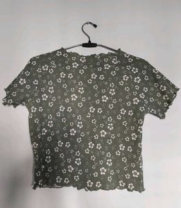 Floral Crop Top