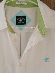 US Polo Casual White Shirt