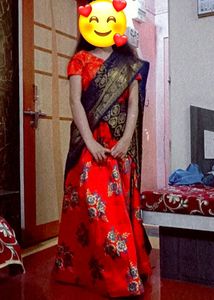 lehenga shirt and dupatta (without blouse)