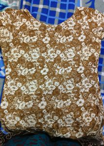 Cream Kurta
