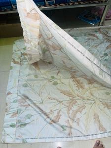 Elegant Floral Print Curtains