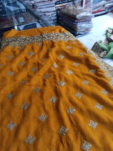 Elegant Embellished Saree