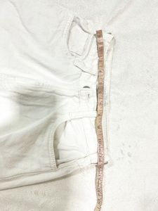 Zara White Cargo