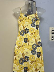 Pintrest Floral Slip Dress