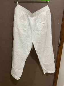 zara white pyjamas