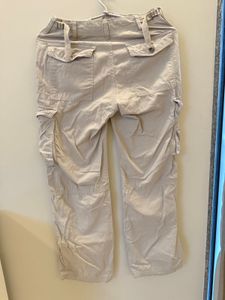 Bershka Beige Cargo Pants