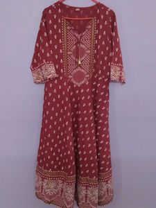 Anarkali Kurti Set