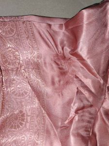 Pink Silk Saree Blouse