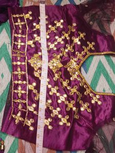 Beautiful Lehenga Blouse With Dupatta