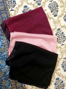 Sparkly Hijab/scarfs - Set of 3