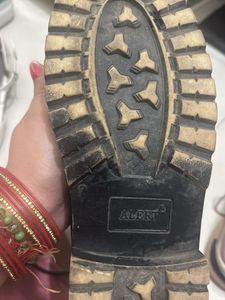 Black DM Shoes For Camping, Winter, Army