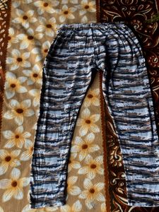 Patterned Casual Pants