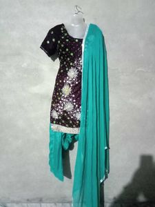 Elegant Embroidered Ethnic Dress