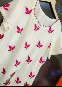 Multi Floral Print Suit Salwar &amp; Dupatta 44 Bust