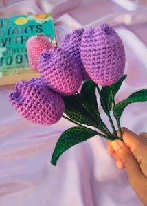 Crochet Purple Tulips 🌷💜