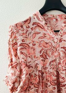 Floral Print Blouse
