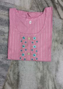 pink kurti