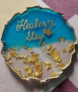 Resin Coaster With Name