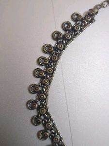 Stylish oxidised necklace