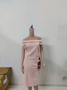 Pink Rose Dress