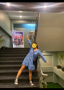 Blue 💙 Flared Dress